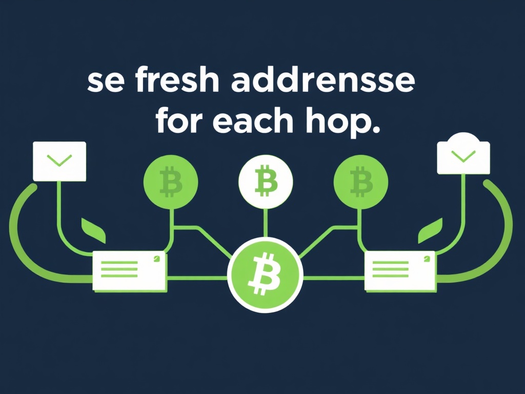 Why Using Fresh Addresses for Each Hop is Critical in BTC Mixing Services